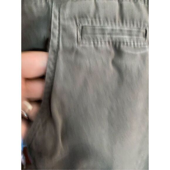 American eagle men’s original stretch khaki chino pants dark gray 30 x 34 - Picture 4 of 7